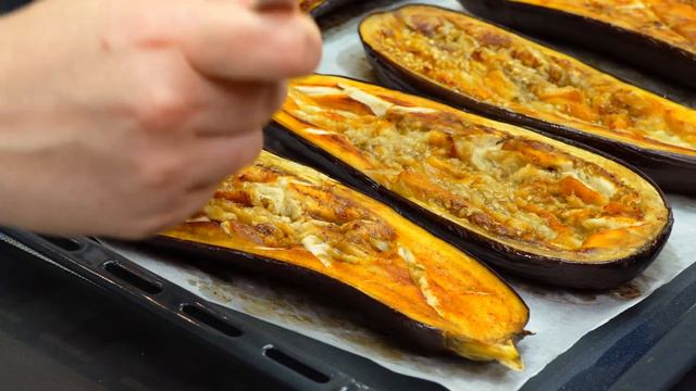 Solche Auberginen mit Eiern haben Sie noch nie gegessen! 🔥 Braten Sie die Aubergine nicht! смотреть онлайн