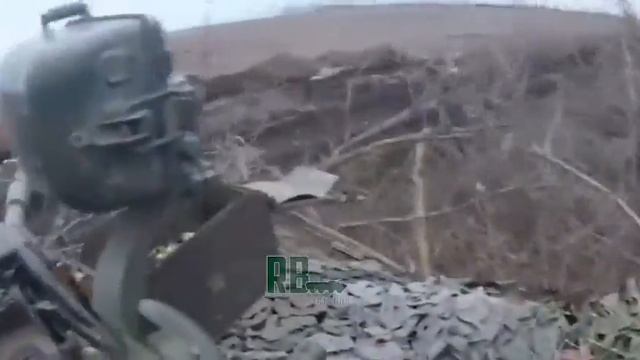 Атака Российского танка