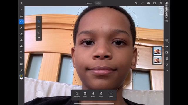 CLONE STAMP TOOL iPad || Adobe Photoshop Tutorial смотреть онлайн