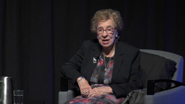 A Historic Evening with Anne Frank's Step Sister Mrs Eva Schloss 11 08 2019 смотреть онлайн