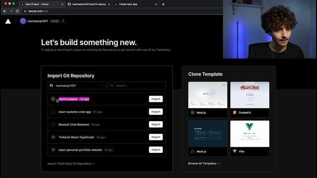 How To Deploy a NextJS App To Vercel (EASY AND QUICK!!!) смотреть онлайн
