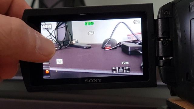 SONY FDR AX53 LCD Icons and Media Export смотреть онлайн