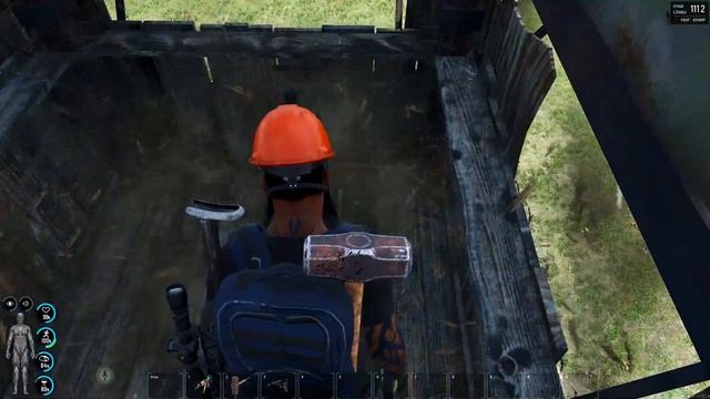 SCUM Как построить вышку и ворота на крыше дома SCUM 2022 ( tower on the roof ) смотреть онлайн