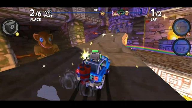 Rez vs Beatbot | New Race Track! || Beach Buggy Racing 2 смотреть онлайн