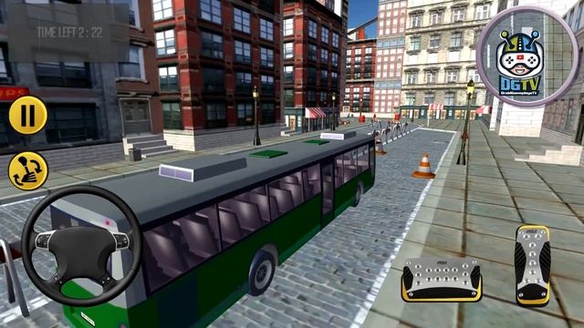 City Bus Parking Driving Simulator 3D (by HATCOM Inc) Android Gameplay [HD] смотреть онлайн