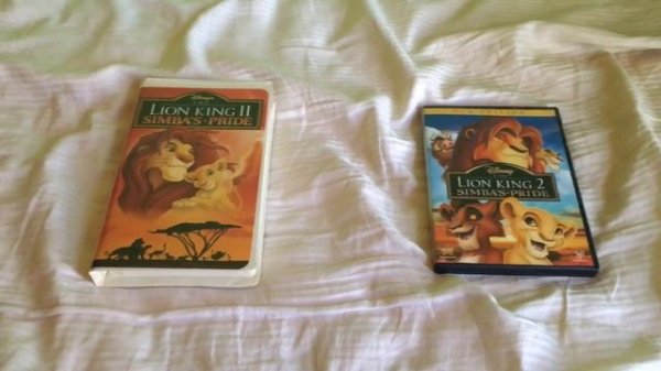 2 Different Versions of The Lion King II: Simba’s Pride