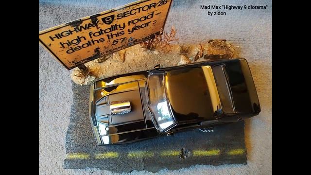 Last V8 Interceptor Mad Max "Highway 9" , Greenlight 1:24 смотреть онлайн