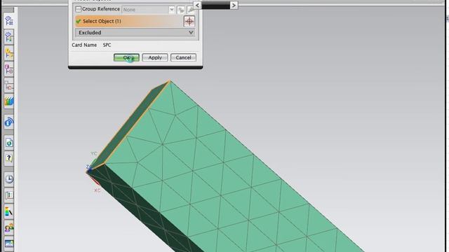 How to create a 1D connection (spider) element NX Siemens смотреть онлайн