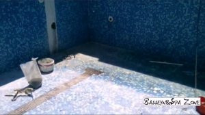 Ремонт трещин в бассейне.