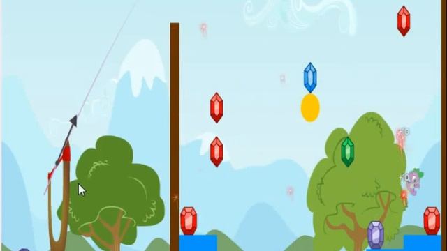 Spike Toss - My Little Pony Games смотреть онлайн