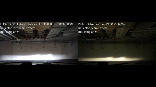 HIKARI 2023 Future Titanova 30.000LM LED vs Philips X-tremeVision Pro150 смотреть онлайн