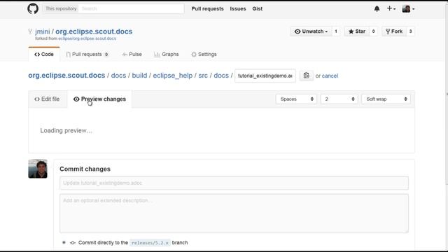 Edit AsciiDoc Files directly on GitHub смотреть онлайн