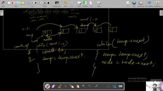 Remove Nth node from the end of linked list | Linked List | Interview prep. | IIT Roorkee смотреть онлайн