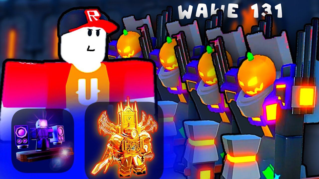 Прошёл Endless c Лучшими Юнитами в Toilet Tower Defense смотреть онлайн