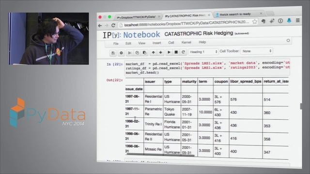 Luis Miguel Sanchez - Using Python to Design a Parametric Catastrophic CAT Earthquake Bond смотреть онлайн