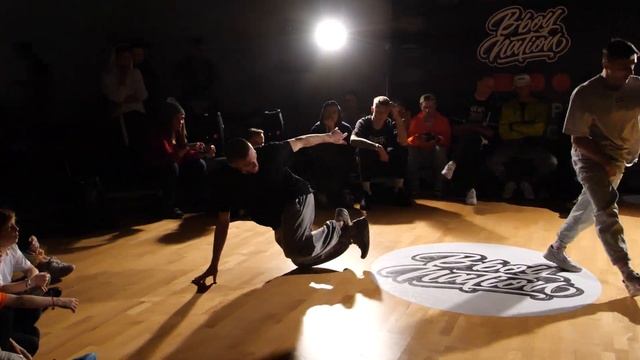 semifinal bboy Robsun vs Daddy Sha - брейкданс чемпионат BBOY NATION FINALS 2020 смотреть онлайн