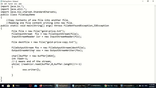 file reading and writing in java смотреть онлайн