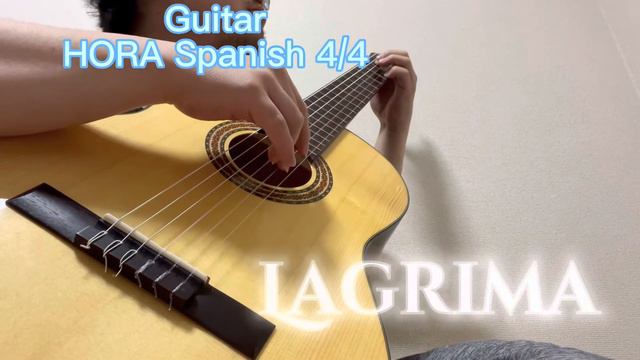 【classic guitar】Sound test for Hora Spanish 4/4 with Lagrima смотреть онлайн