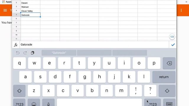 Graphs Using Google Sheets on iPad смотреть онлайн