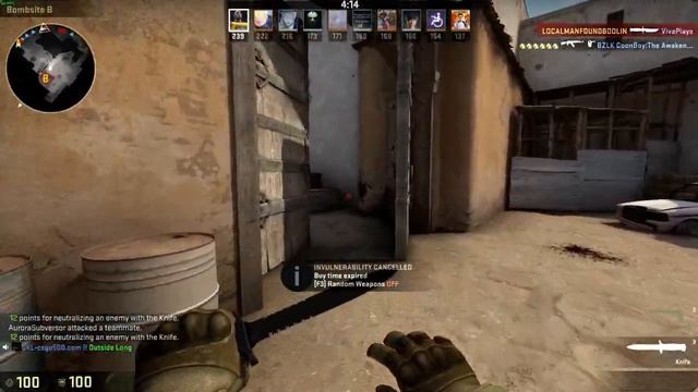 Knife Clutch in Deathmatch смотреть онлайн