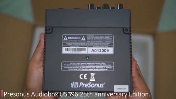 PreSonus AudioBox Studio Ultimate Bundle 25th Anniversary Edition Unboxing.