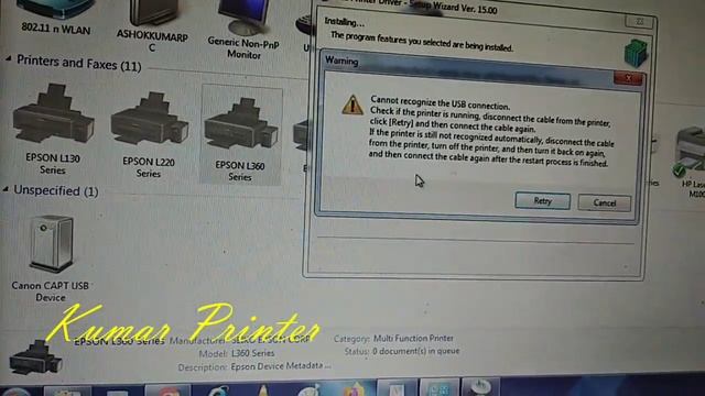 How to install canon laserjet usb printer || Installation issue in canon printer || Printer guide смотреть онлайн