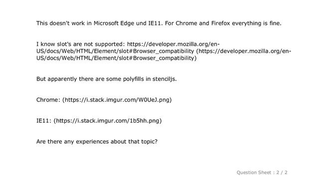 HTML : StencilJS: Optional slot / element doesnâ€™t work in IE11/Edge смотреть онлайн