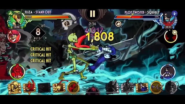 Last Minute Air Week Rift Push - Skullgirls Mobile смотреть онлайн