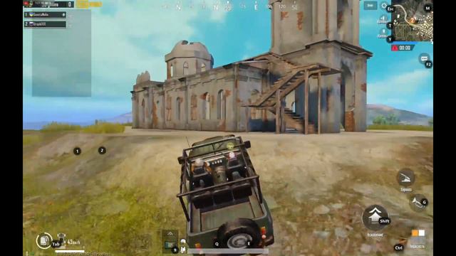 Вдвоём, втроём против сквадов//Batelgraund //PUBG MOBILE// Эмулятор смотреть онлайн