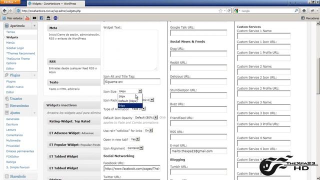 Wordpress Plugin | Social Media Widget смотреть онлайн