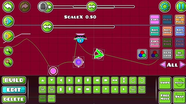 Я ПОСТРОИЛ УРОВЕНЬ ИЗ 100 ОБЪЕКТОВ В GEOMETRY DASH 2.2! смотреть онлайн