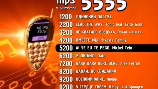 Реклама 5555 код 1200 2012 (Последняя реклама 5555) смотреть онлайн