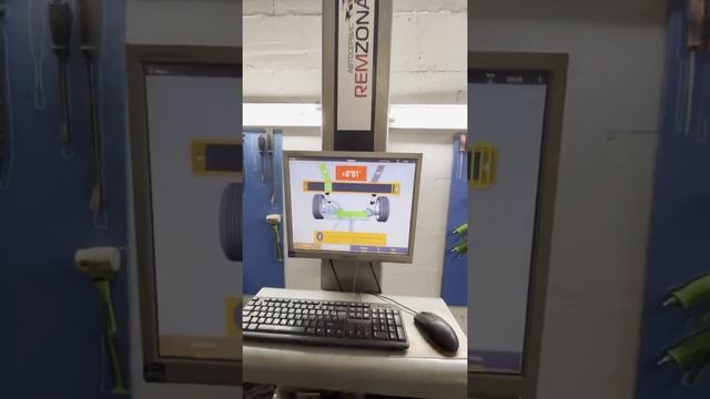 Техновектор 7 3D Развал в автосервисе RemZona смотреть онлайн