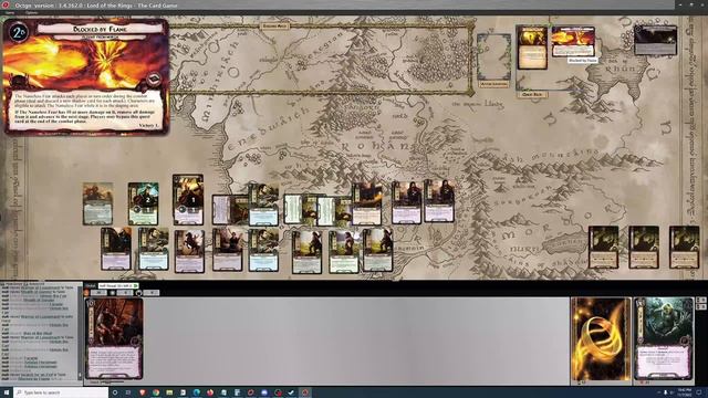 Flight From Moria Nightmare Mode LOTR LCG Solo смотреть онлайн