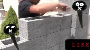 САМАЯ БЫСТРАЯ КЛАДКА ? КРАСИВЫЙ ЗАБОР ИЗ БЛОКОВ