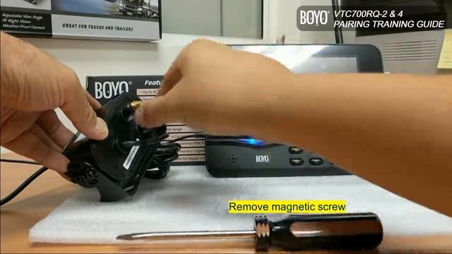 VTC700RQ-2 & VTC700RQ-4 PAIRING:  A Camera And The Monitor Connection Link Lost