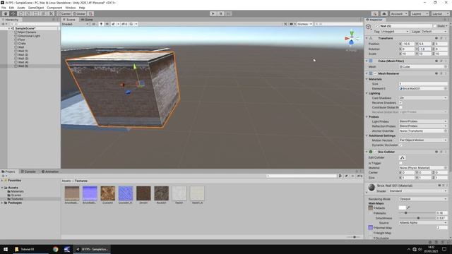 HOW TO MAKE AN FPS GAME IN UNITY FOR FREE - TUTORIAL #03 - PHYSICS + SIMPLE LEVEL DESIGN смотреть онлайн
