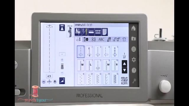 Janome Continental M7 Chapter 10: Dropping Feeddog Electronically смотреть онлайн