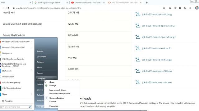 Java Tutorial For Developers 1 - Introduction and Installing the java (JDK) Step by Step Tutorial смотреть онлайн
