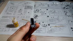 Обзор и сборка Российского ударного вертолета КА-50(Черная акула)__1 часть__
