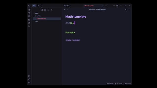 How I Write Math In Obsidian
