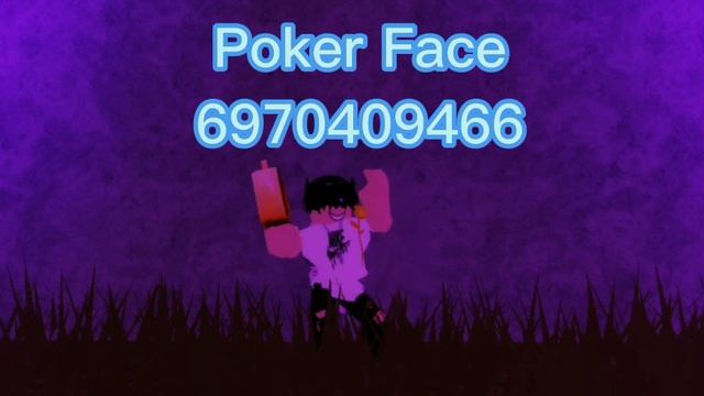 ROBLOX ID CODE (WORKING✔✔)(FIRE??) (Poker Face) смотреть онлайн