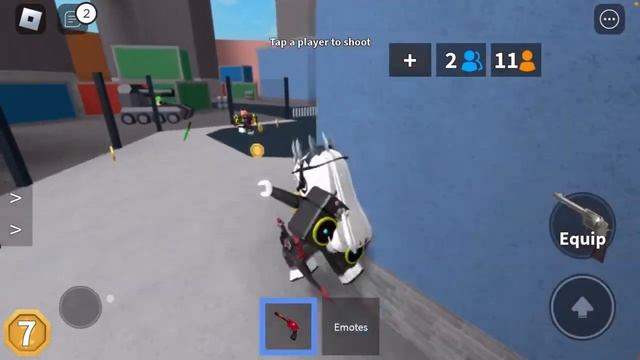 ИГРАЮ В ММ2 С ТЕЛЕФОНА? смотреть онлайн