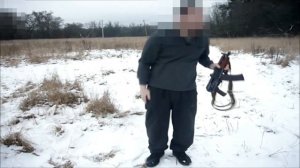 Автомат АКС-74У   с  глушителем