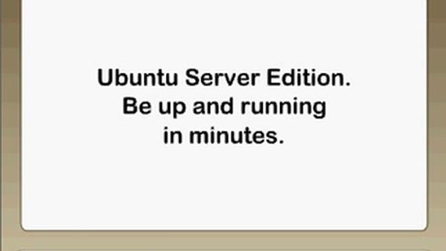 Ubuntu Server Edition смотреть онлайн