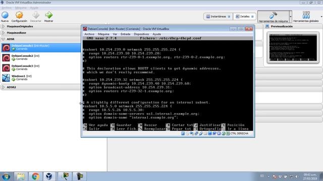 Configuración del servicio DHCP en Debian 9 смотреть онлайн
