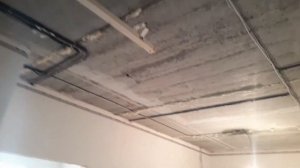 Как установить закладные под освещение. Натяжной потолок.