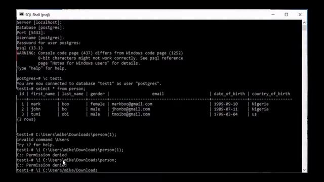 Database part2 |sqlite |How to use psql command-line shell| Database tutorial |how to use psql shel смотреть онлайн