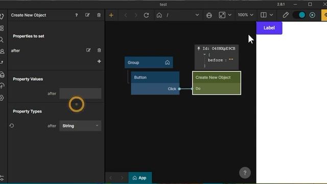 POSSIBLE BUG: Properties retain their previous state in Create New Object Node on 2.8.1 смотреть онлайн