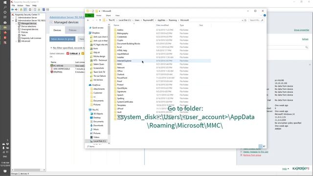 How to fix error "MMC cannot initialize the snap-in" Kaspersky Security Center 11 !!! смотреть онлайн